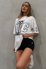 21C Tee - White / Black