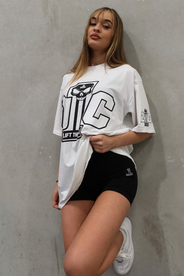 21C Tee - White / Black