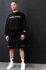 21H Signature Shorts - Black / White