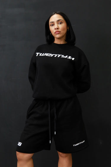21H Signature Shorts - Black / White
