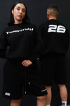 21H Signiture Cropped Crew - Black / White