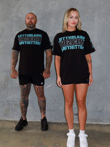 Trademark Tee - Black/ Baby Blue/ Grey