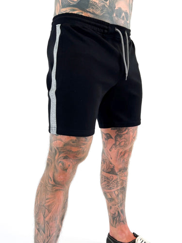 LTL Tapered Fit Shorts - Black/ Grey