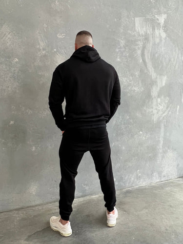 College Logo Track Pants - Black