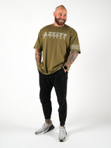 Team Hitter Tee - Khaki Green
