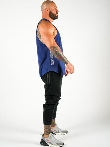 Basic Logo Tank - Navy Blue