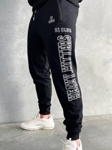 Heavy  Track Pants - Black