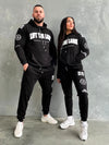 College Logo Track Pants - Black